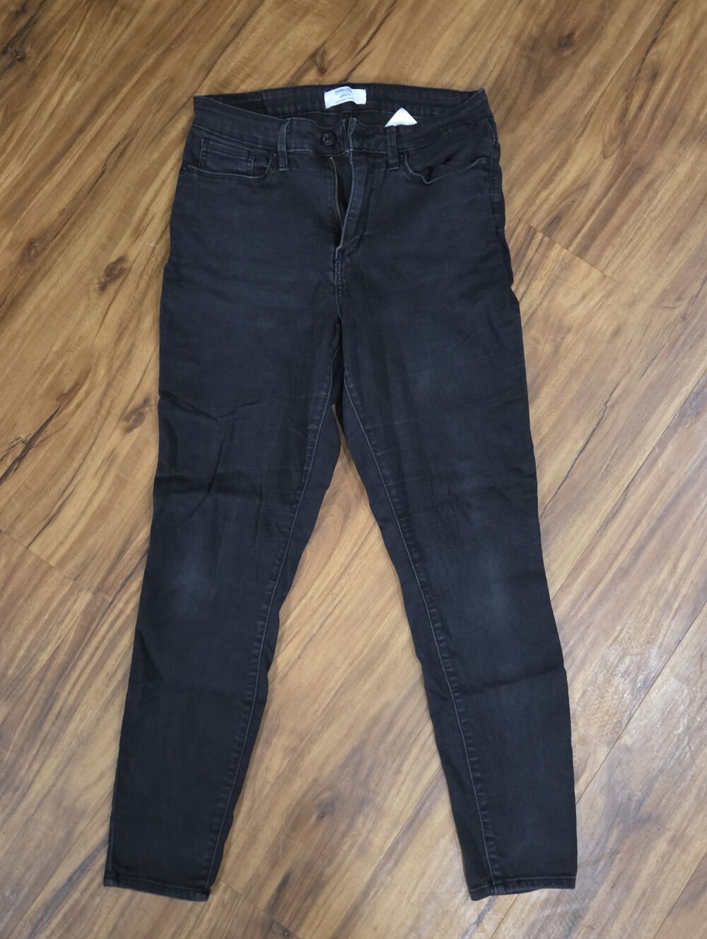 Denizen From Levi’s High-Rise Skinny Jeans – Black – Size 12M